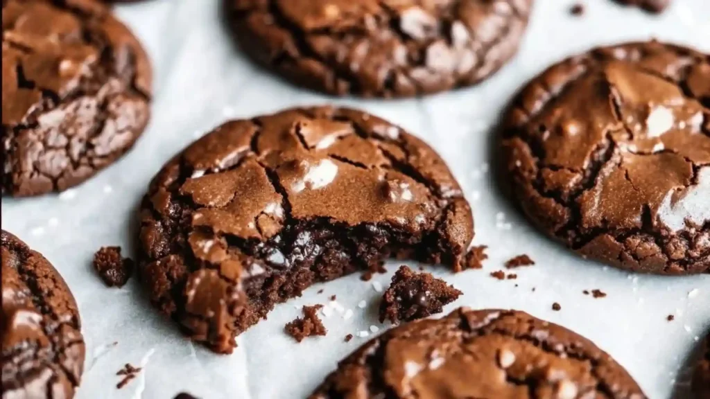 Delicious fudgy chewy browkies, a perfect brownie-cookie hybrid dessert.